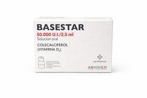 BASESTAR 50000UI/2.5ML X 2 UNI