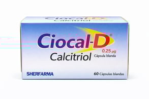 CIOCAL D 0.25 MG X 60 CAP