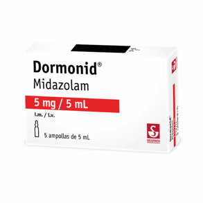 DORMONID 5MG/5ML 5 AMPOLLAS