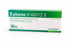 EUKENE H 40/12.5MG X 30 TAB