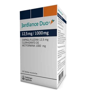 JARDIANCE DUO 12.5MG/1000 X 60